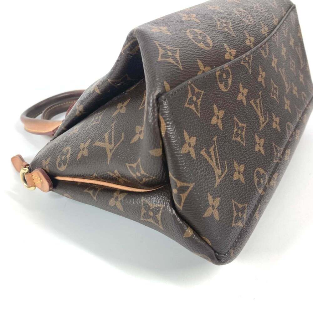 LOUIS VUITTON Brown Monogram Canvas Tote Bag - Picture 9 of 15
